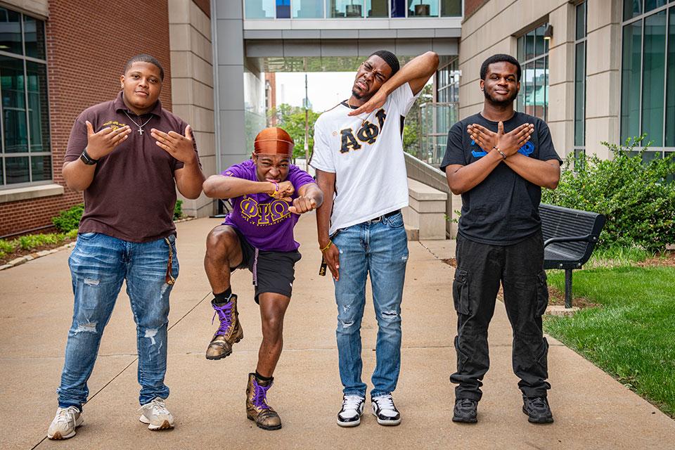 The National Pan-Hellenic Council is home to 5 fraternities: Alpha Phi Alpha Fraternity, Inc., Kappa Alpha Psi Fraternity, Inc. Omega Psi Phi Fraternity, Inc., Phi Beta Sigma Fraternity, Inc., and Iota Phi Theta Fraternity, Inc. 